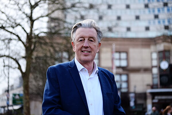 Paul outside Merton Council